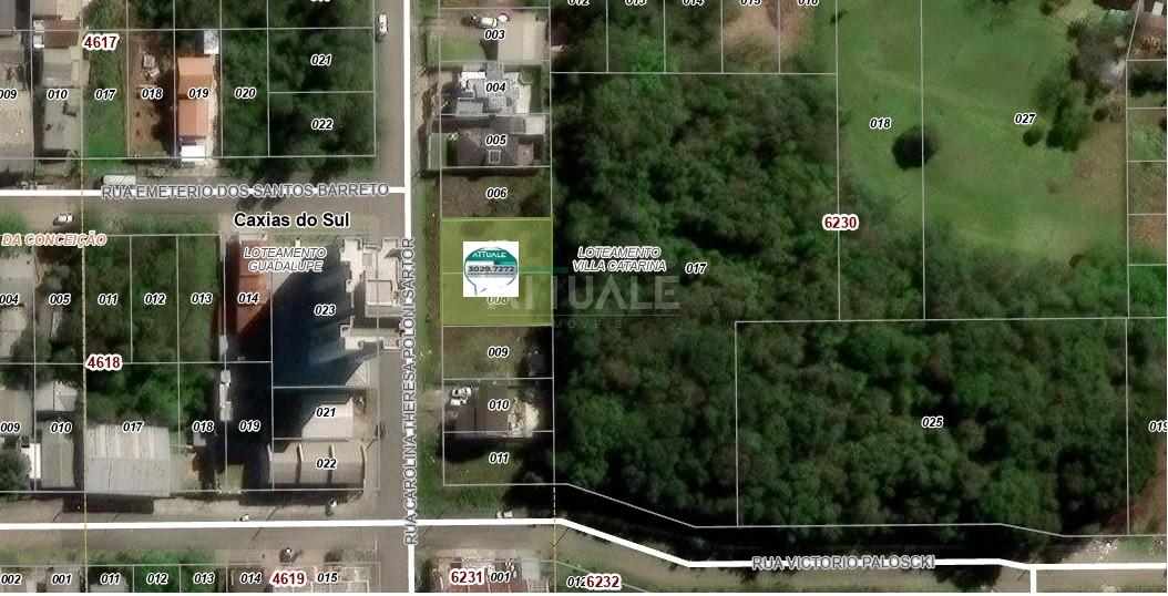 Mapa Terrenos Guadalupe Lote 07 e 08