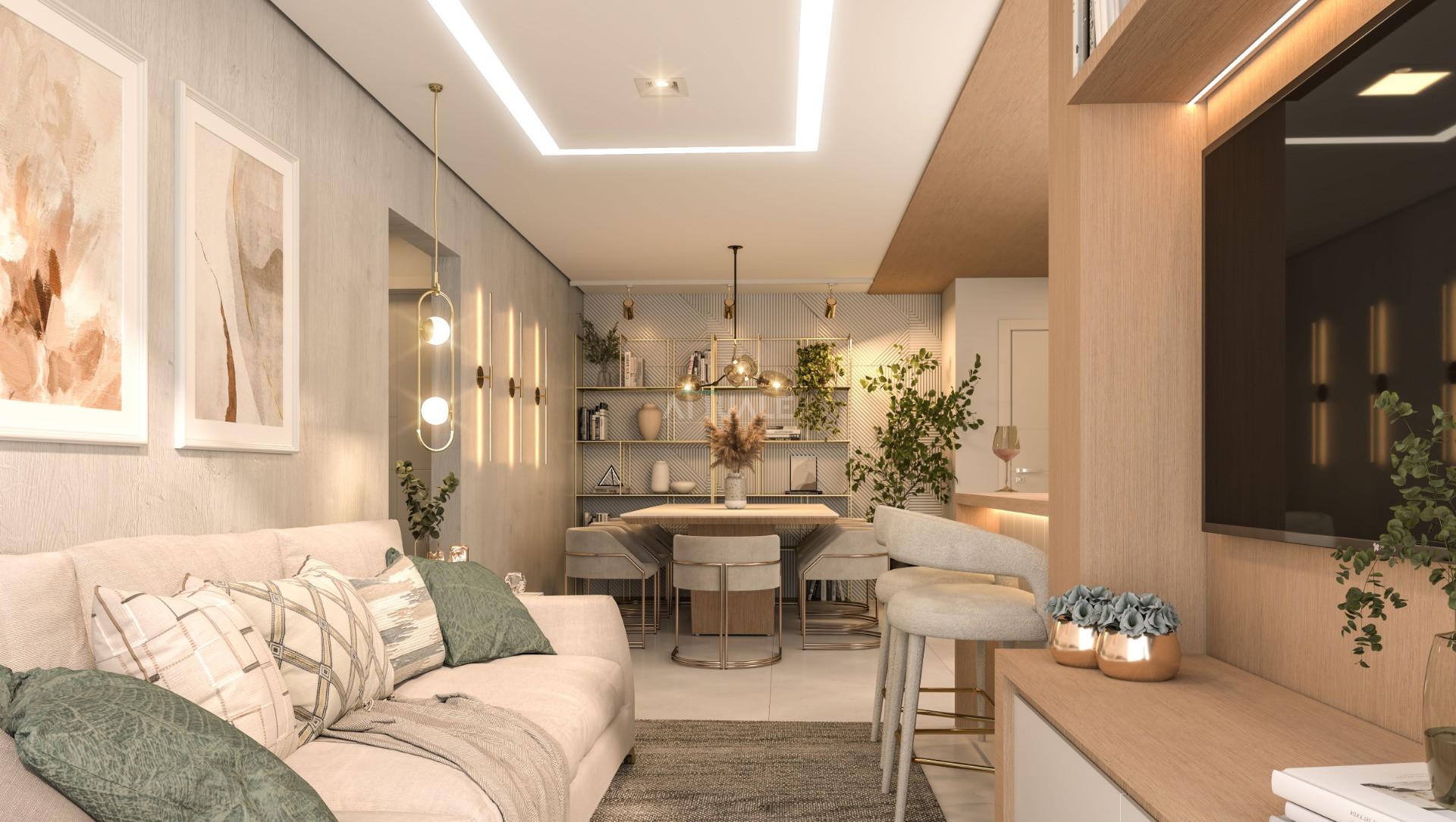 02. Living Apto 01 - 2