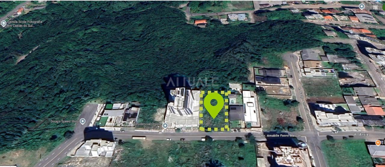 Local mapa Terreno Vila Verde Leste