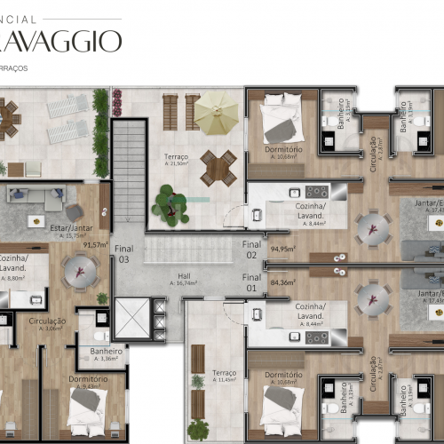 Residencial Caravaggio